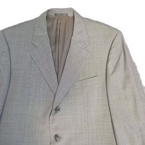 Corneliani Mens Blazer 42R Super 100s Wool Sport Casual Jacket Italy
